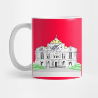 red heaven bellas artes palace Mug